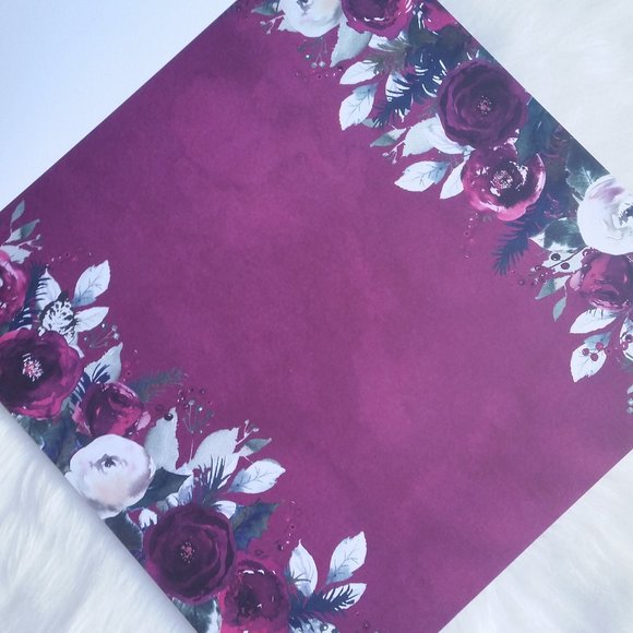 Last One! Festive Gilded Berry Paper Pad by Craft Smart - Picture 8 of 12